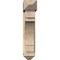 Ekena Millwork Merced Arts and Crafts Rough Sawn Bracket w/ Offset Brace, Douglas Fir, 8"W x 30"D x 38"H BKT0806X30X38MRC03RDF - alternate 2